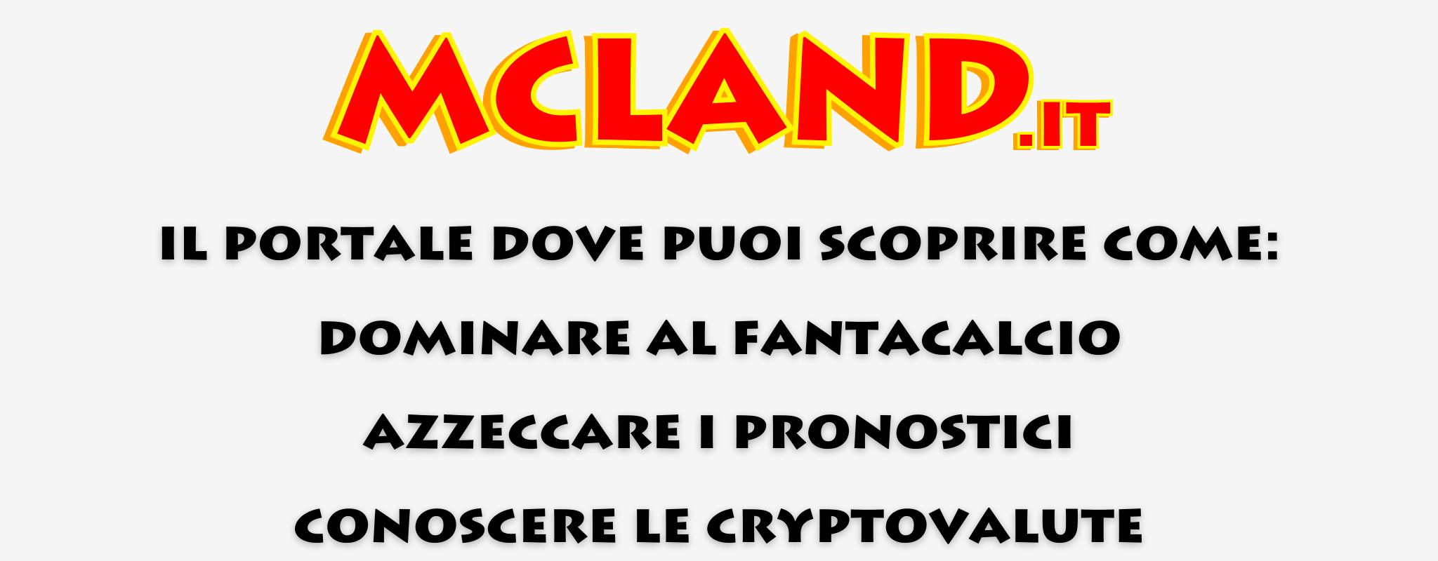 Benvenuti su MCLAND.IT